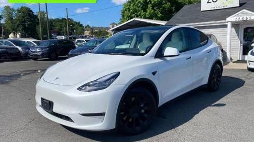 TESLA MODEL Y 2021 5YJYGDEE5MF195322 image